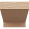 Ekena Millwork 4in. W x 4in. H x 32in. L Clemmons Woodgrain TimberThane Rafter Tail, Primed Tan RFTUR04X04X32CLERCPR - alternate 5